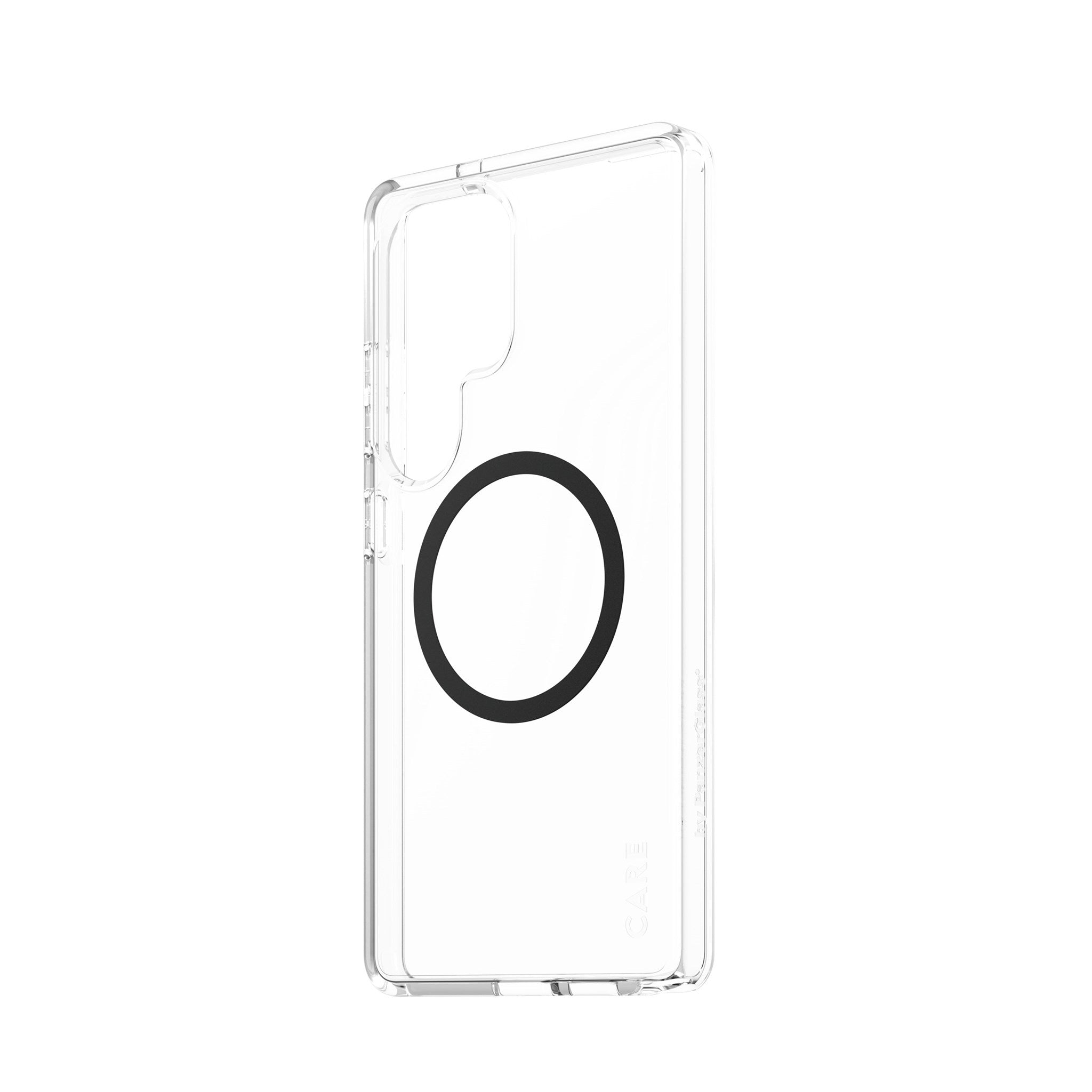 CARE by PanzerGlass® Flagship Case Transparent Urban Combat w. Black Qi Compatible Samsung Galaxy S25 Ultra